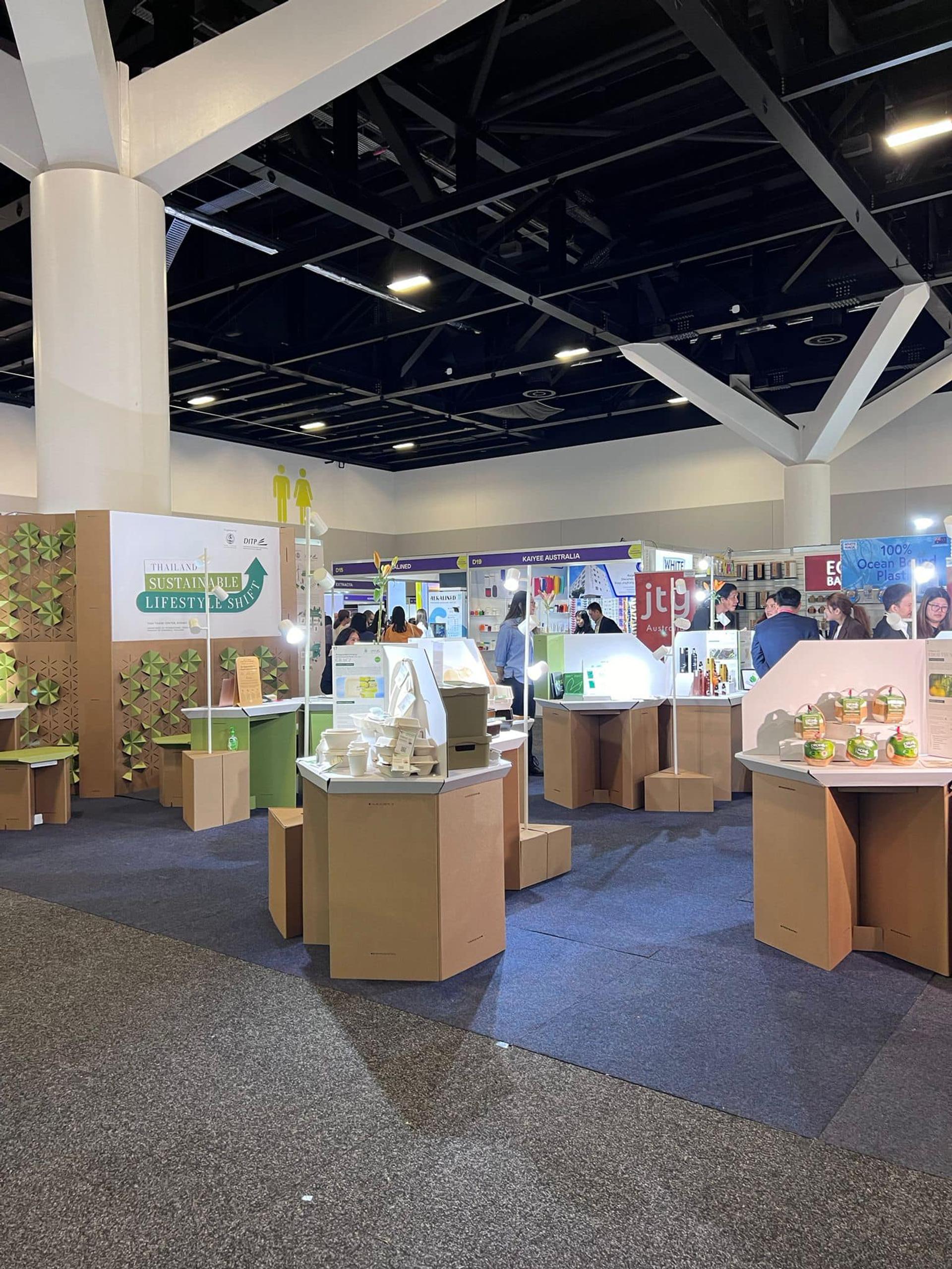 K fresh coconut booth