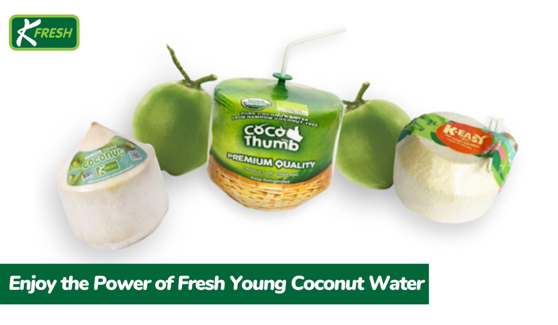 Fresh Young Coconut Water: A Natural Electrolyte Boost for Fitness Enthusiasts