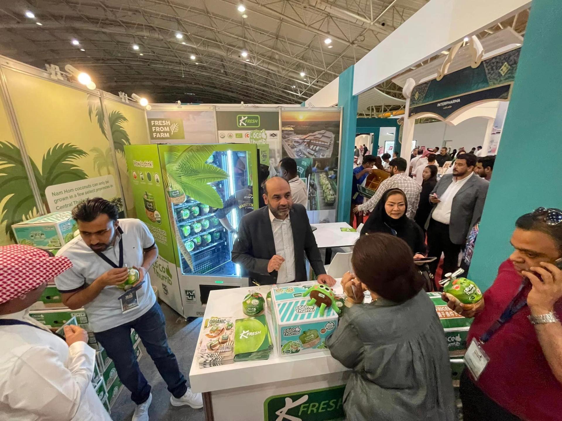 K Fresh Coconut Showcases Coco Thumb at Thai Trade Exhibition Saudi Arabia 2023: Expanding into the Middle Eastern Market