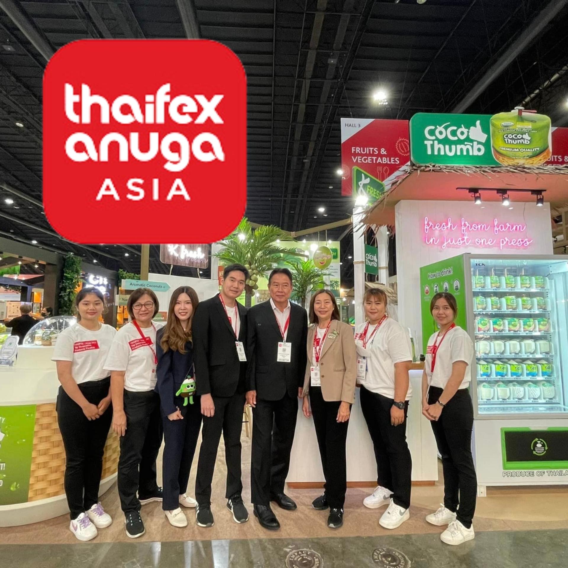 K Fresh Coconut Shines at Thaifex 2023: Showcasing the Best of Thai Aromatic Coconuts
