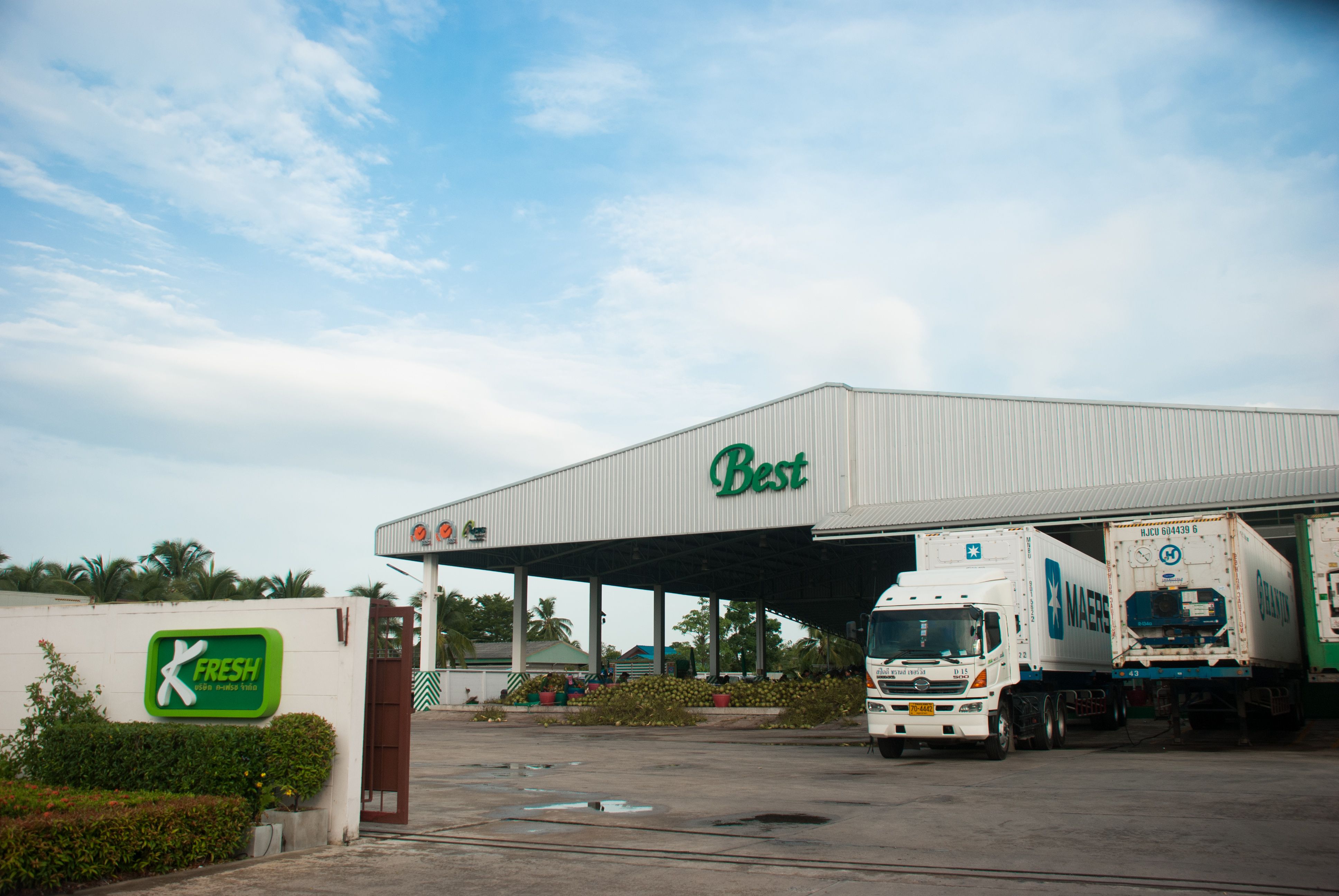 K Fresh factory Nam Hom coconut factory
