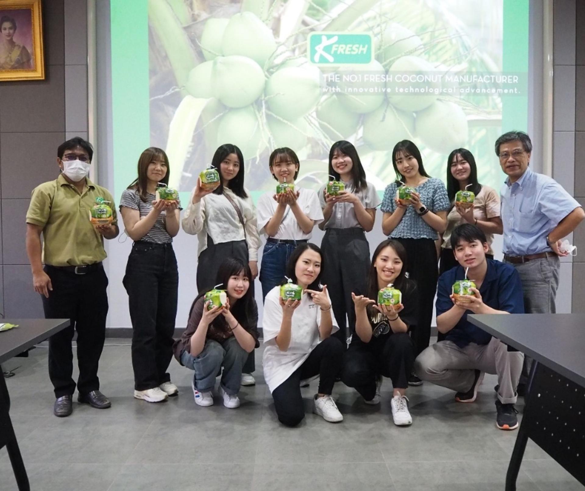 Meiji Gakuin University Students Visited K Fresh
