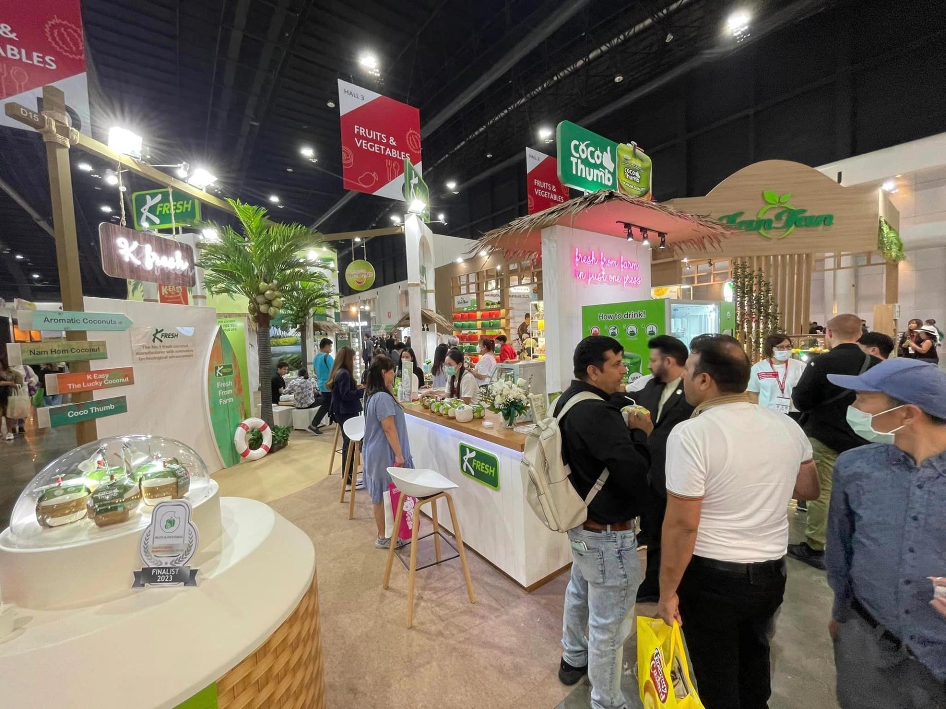 K Fresh exhibition booth