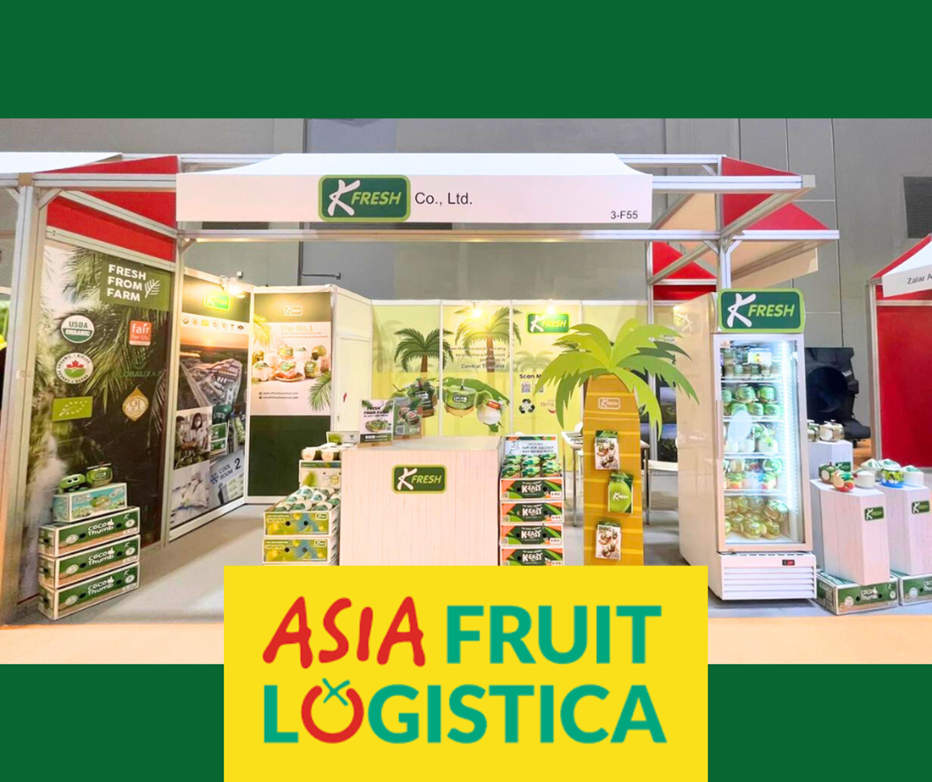 K Fresh Showcases Innovation at Asia Fruit Logistica 2023: Expanding Across Asia