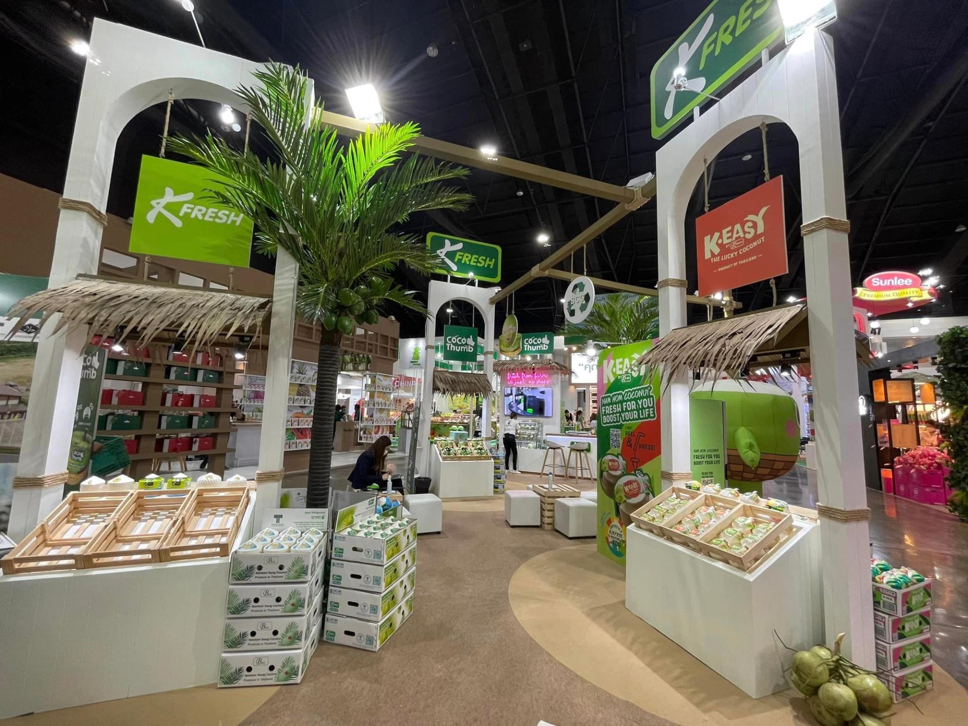 K Fresh exhibition booth