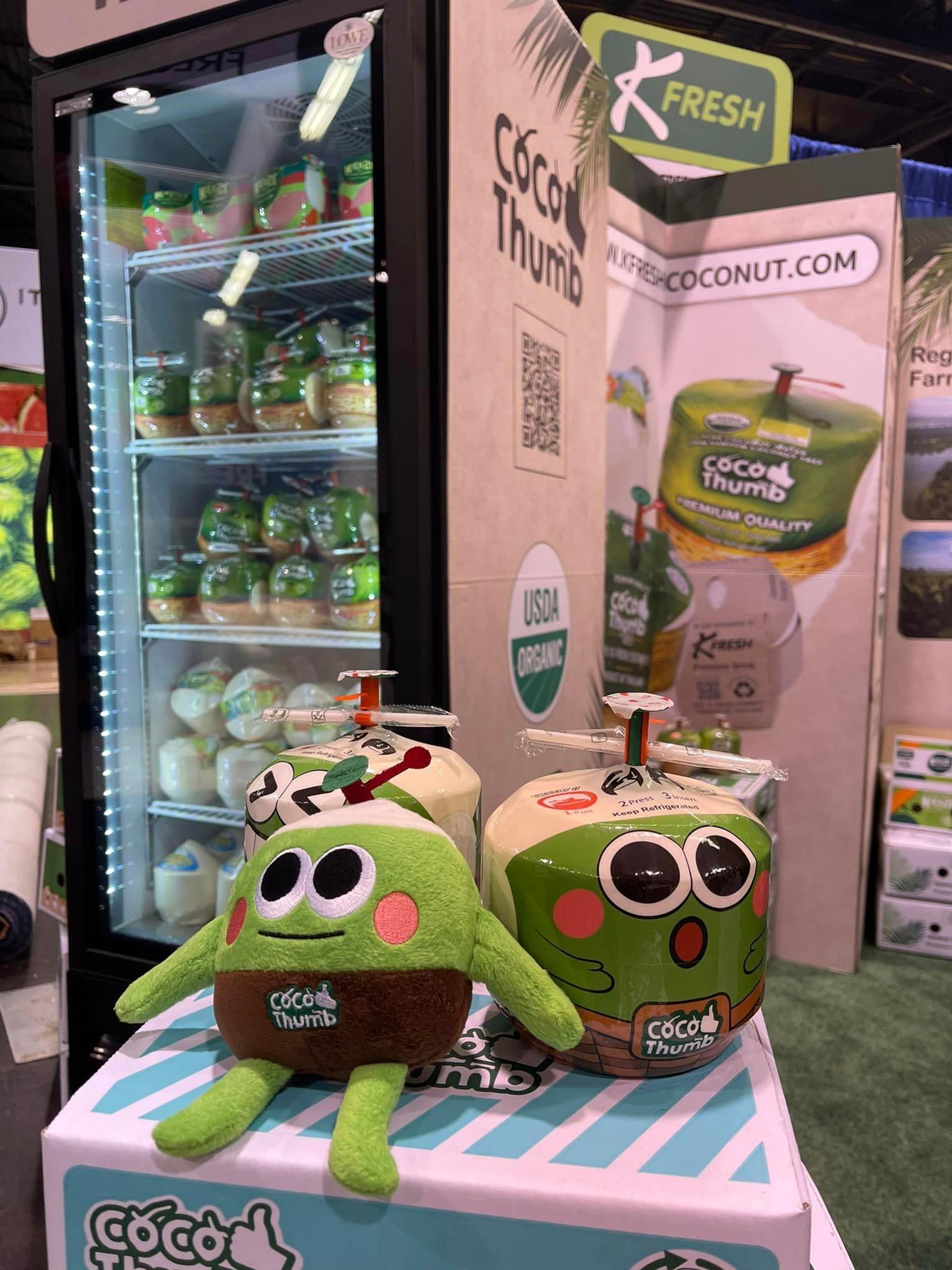 Coconut refrigerator and coconut doll