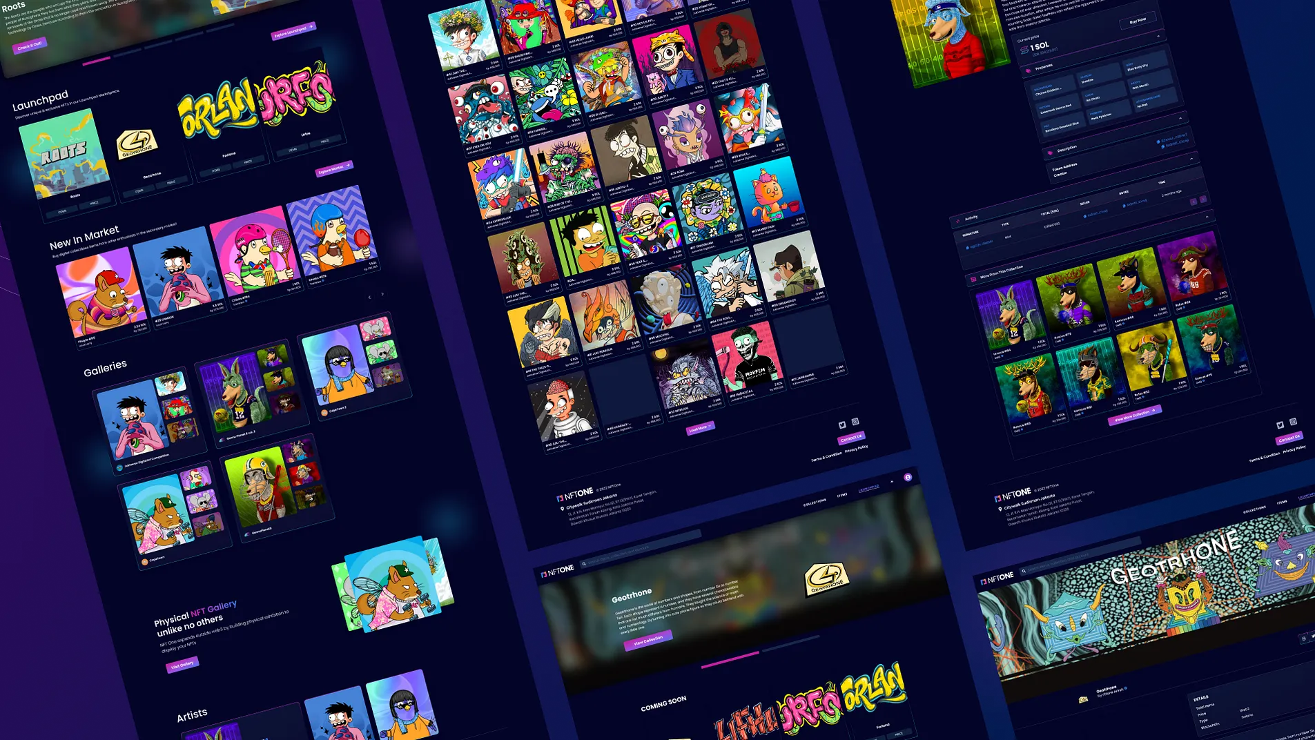 NFTONE - NFT Marketplace Website