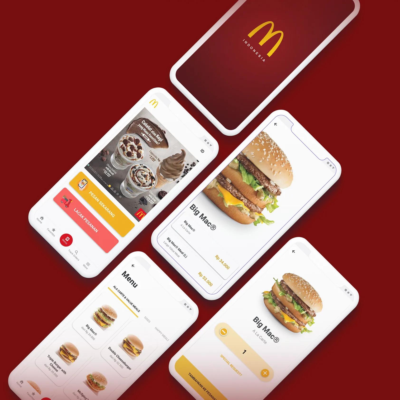 McDelivery Indonesia Redesign Concept