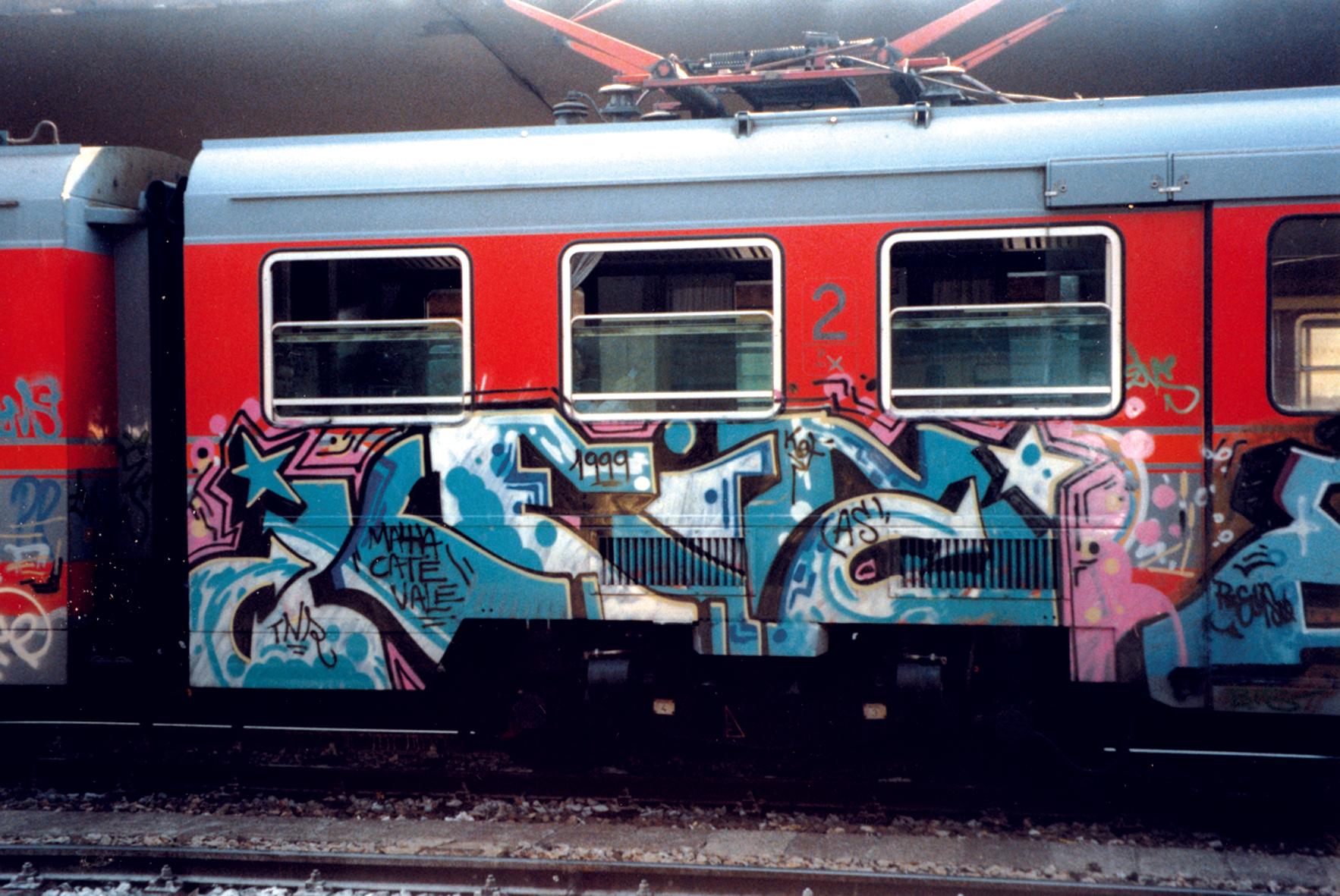 S-Train painted by Kein NERDS published on Graffzoo Magazine #2 2005