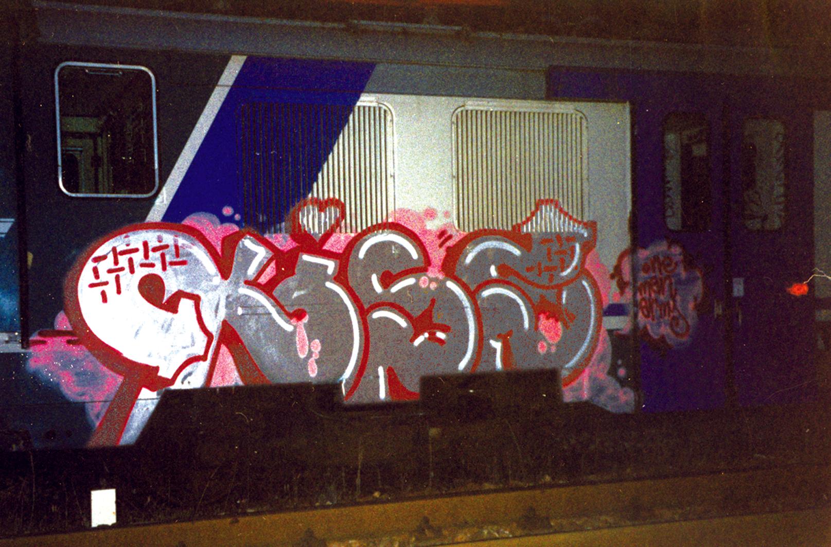 S-Train painted by Kein NERDS published on Graffzoo Magazine #2 2005