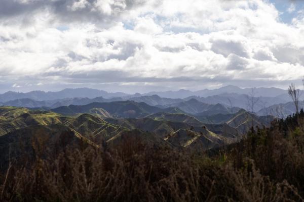 Whanganui landscape looking at the Paraparas
