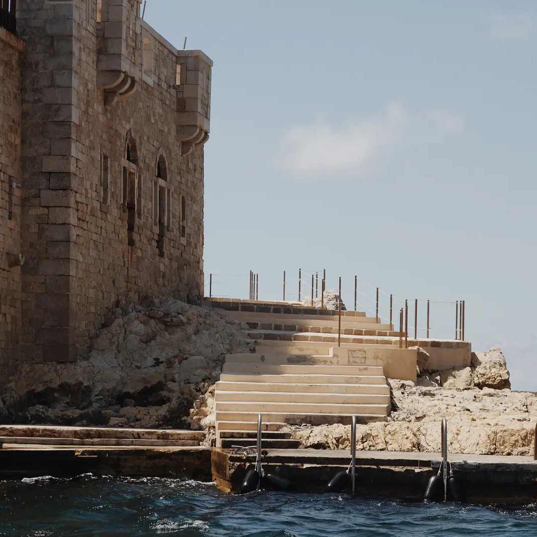 Île Degaby, the island restaurant off the coast of Marseille