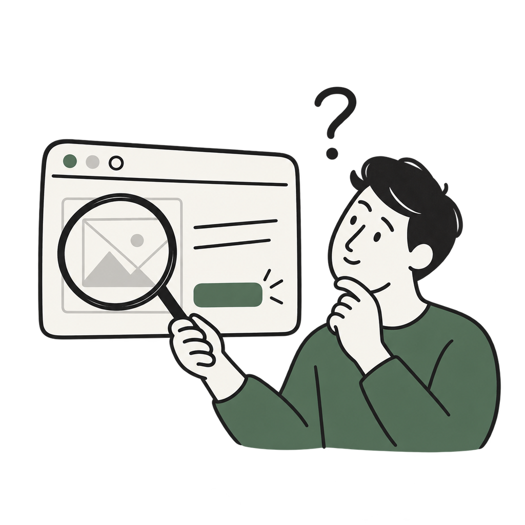Illustration d’une interface annotée pour les questions sur développement web sur mesure