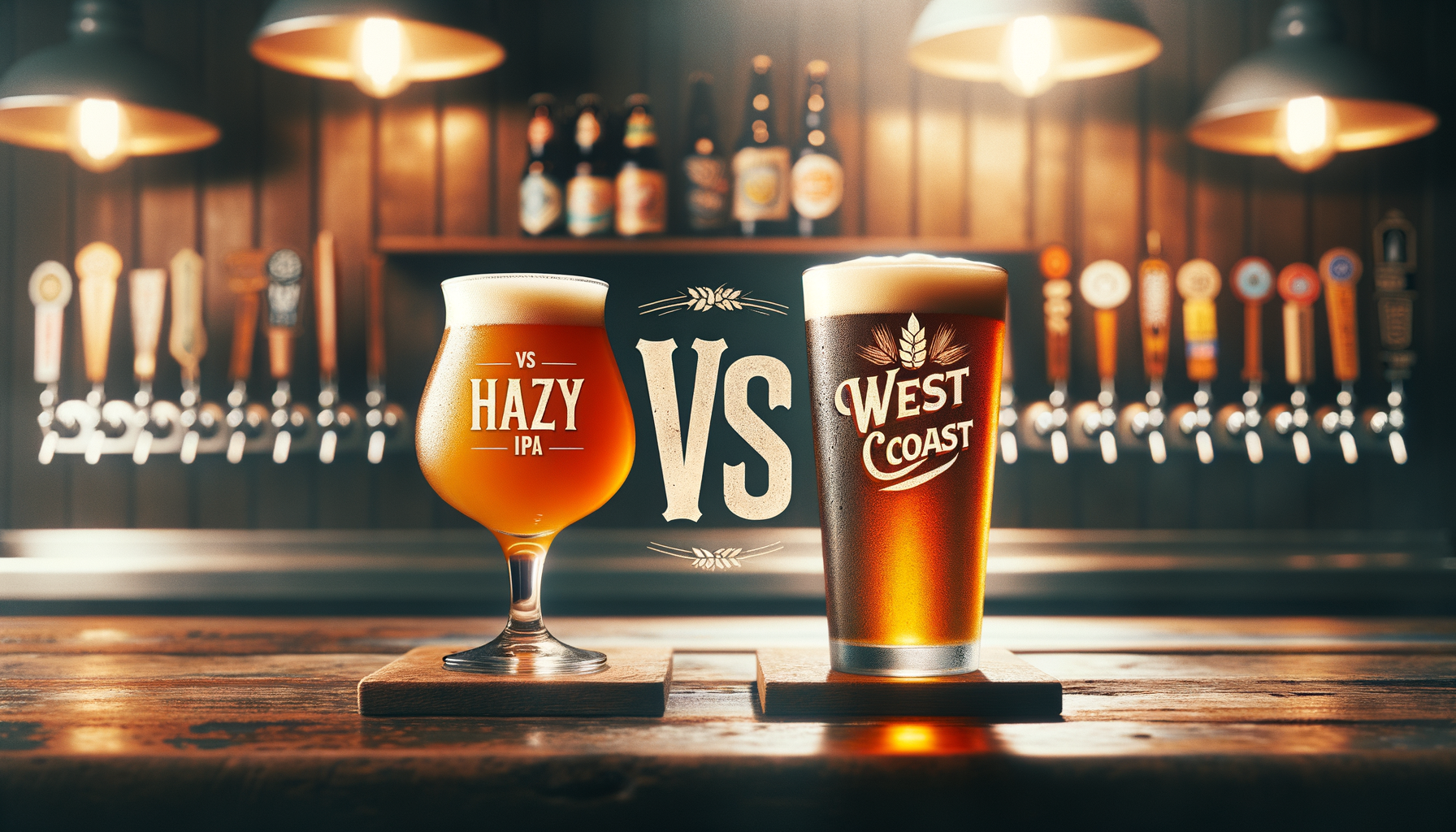Hazy IPA vs. West Coast IPA