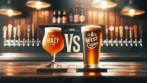 Hazy IPA vs. West Coast IPA