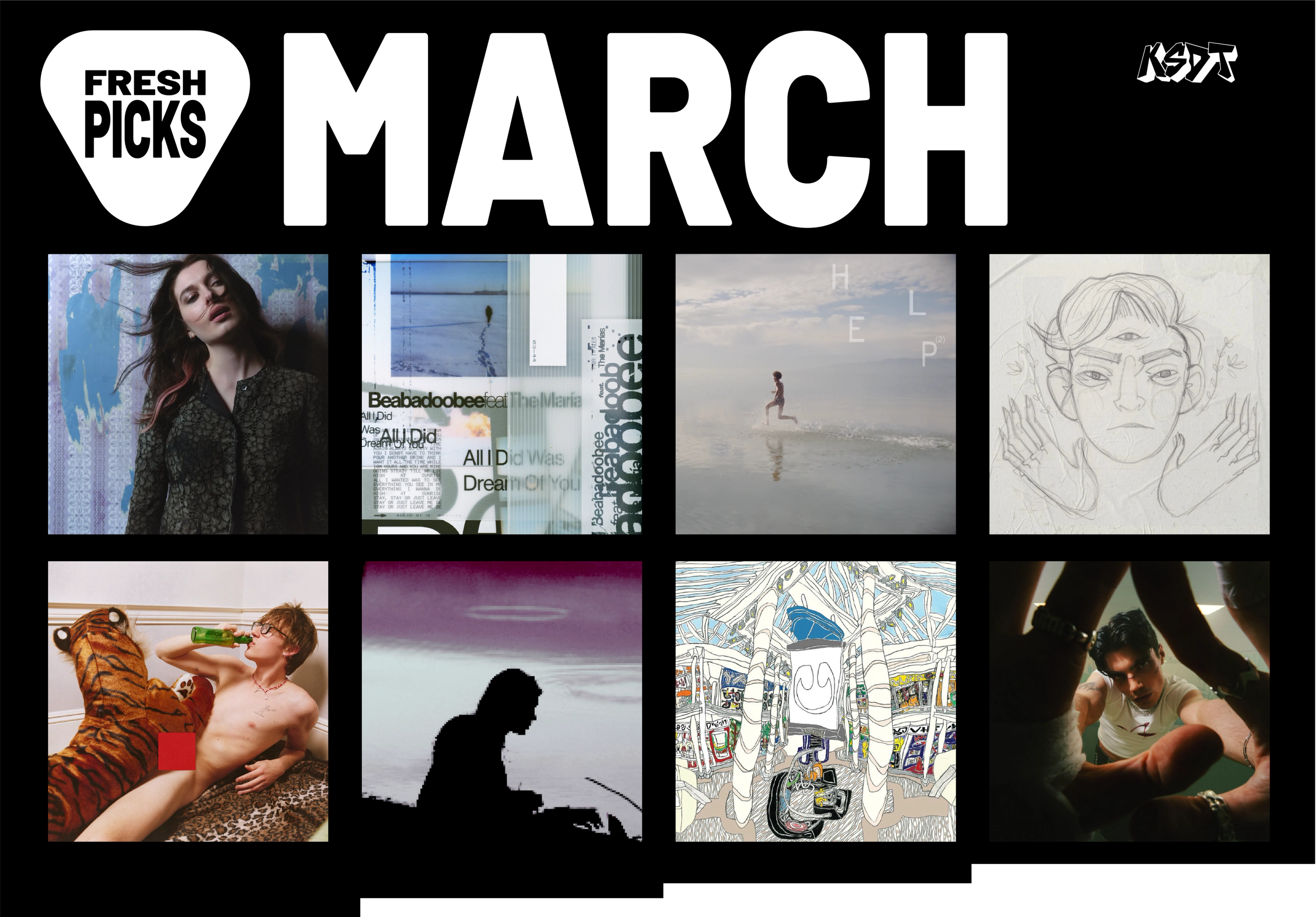 KSDT Radio New Releases March