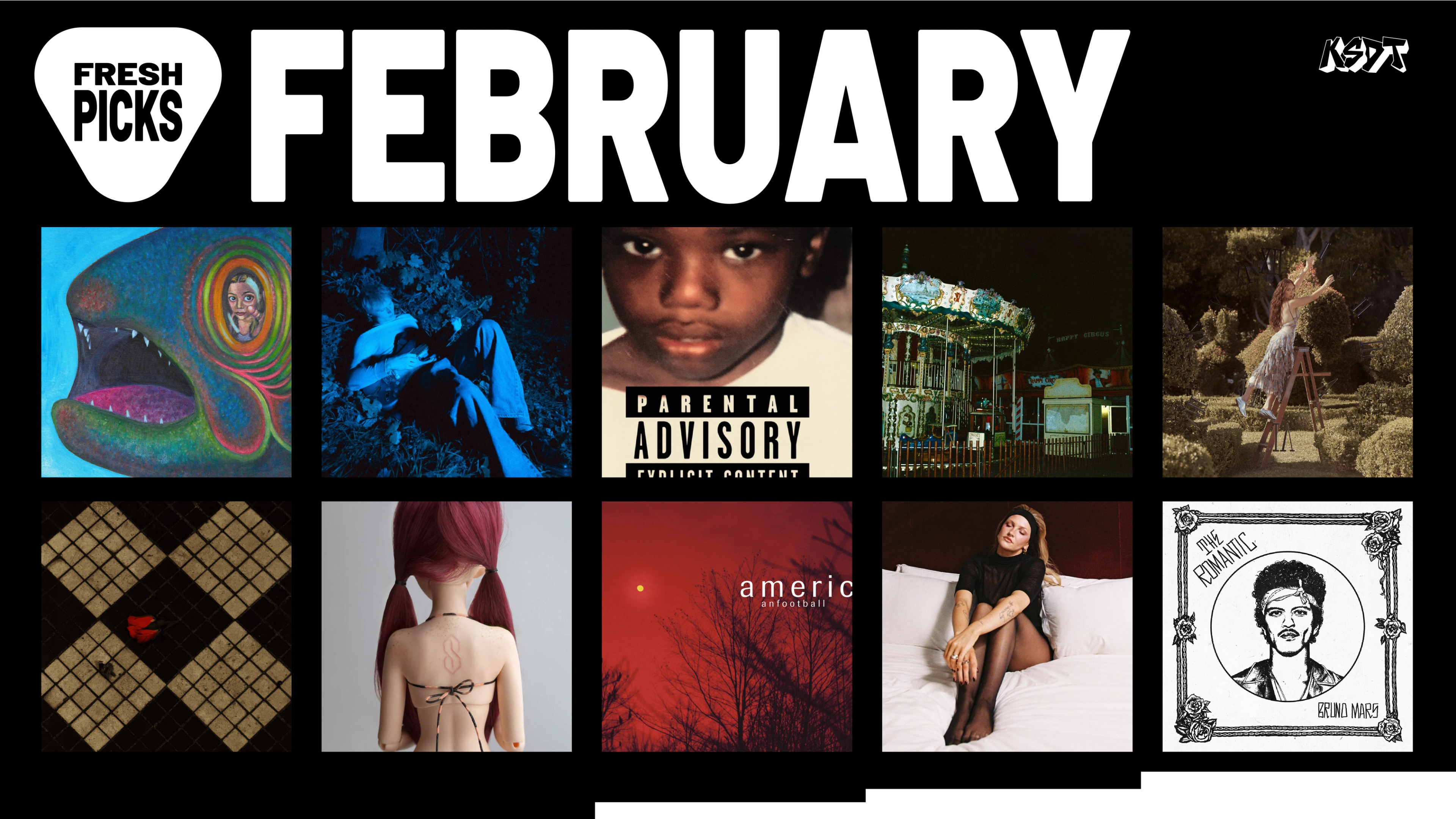 KSDT Radio Best New Releases February