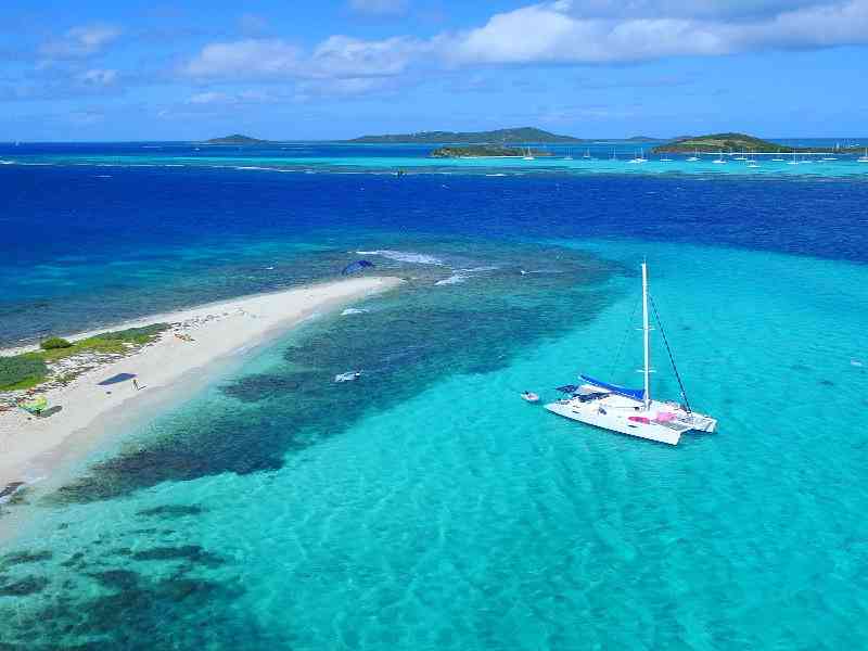  Cruise over to paradise to visit the Tobago Cays