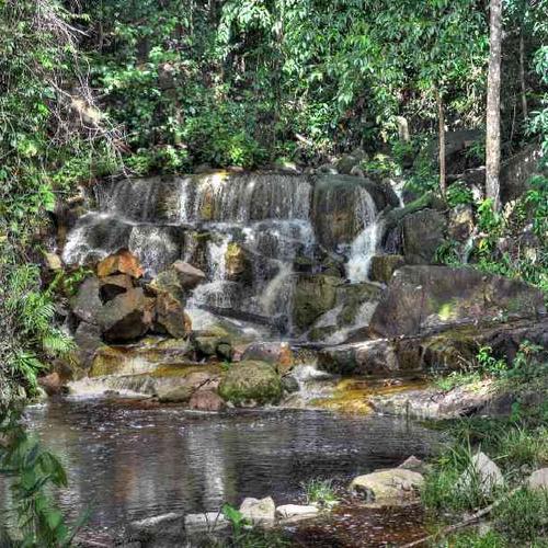 Swim and relax at the scenic Baracara Falls Swim and relax at the scenic Baracara Falls