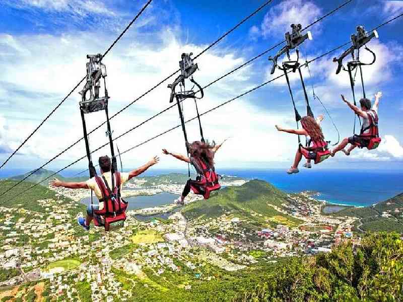 Feel the adrenaline on the world-famous Flying Dutchman zipline before ending the adventure with a fun downhill Schooner tube ride. Feel the adrenaline on the world-famous Flying Dutchman zipline before ending the adventure with a fun downhill Schooner tube ride.