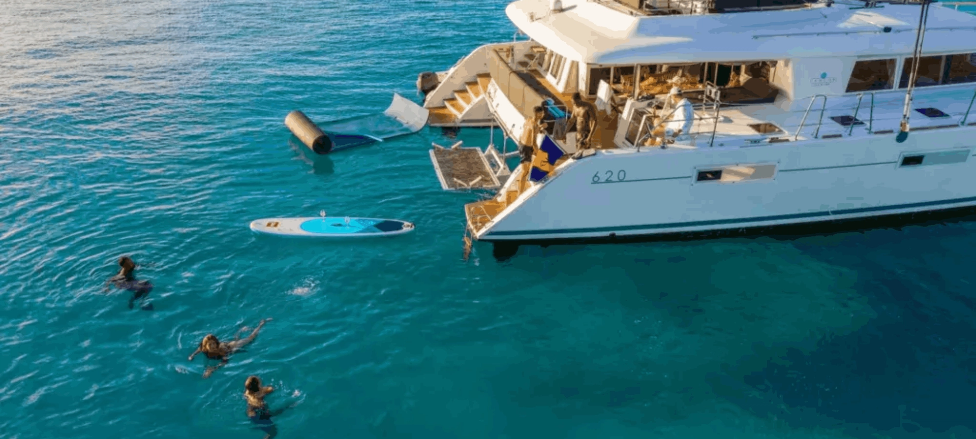 Luxury Catamaran, Snorkel and Dining Experience Luxury Catamaran, Snorkel and Dining Experience