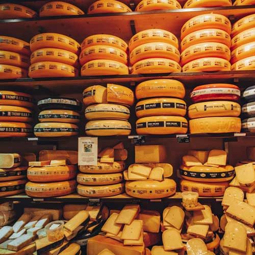Enjoy regional cheeses paired with select wines