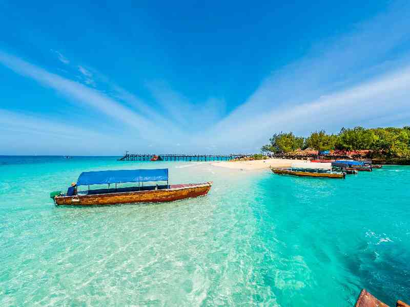 Relax in Zanzibar with white-sand beaches, turquoise waters, snorkeling, and tropical island adventures