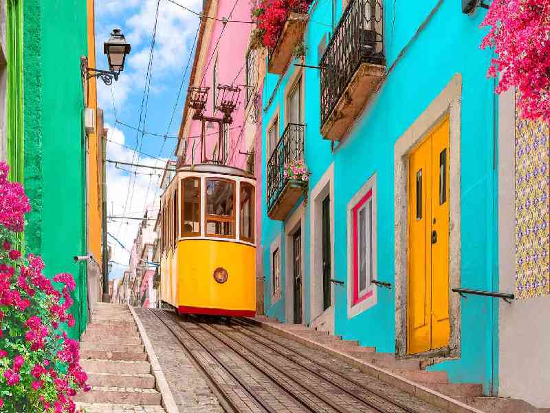 Explore Madrid, Porto, and Lisbon with scenic streets, markets, and riverfront views