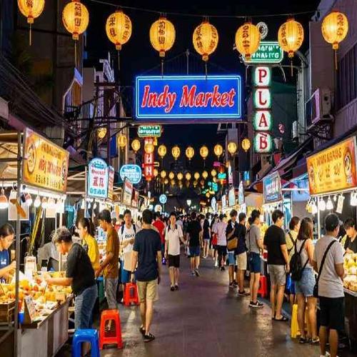 Wander through Bangkok’s bustling markets and majestic temples. Wander through Bangkok’s bustling markets and majestic temples.