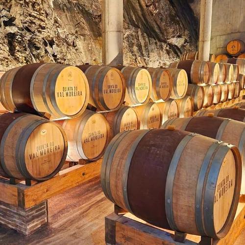 Tasting port in the cellars where it is aged Tasting port in the cellars where it is aged