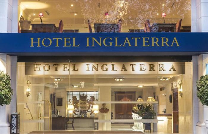 Hotel Inglaterra, Seville Exterior of Hotel Inglaterra, Seville