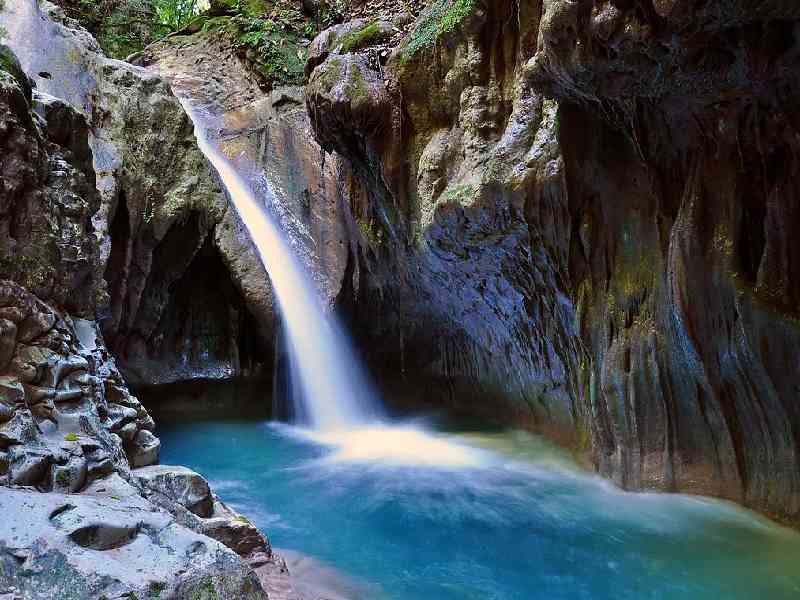 Conquer the famous Damajagua Waterfalls by hiking, sliding, and jumping into refreshing natural pools surrounded by lush scenery.