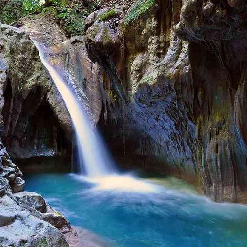 Conquer the famous Damajagua Waterfalls by hiking, sliding, and jumping into refreshing natural pools surrounded by lush scenery. Conquer the famous Damajagua Waterfalls by hiking, sliding, and jumping into refreshing natural pools surrounded by lush scenery.