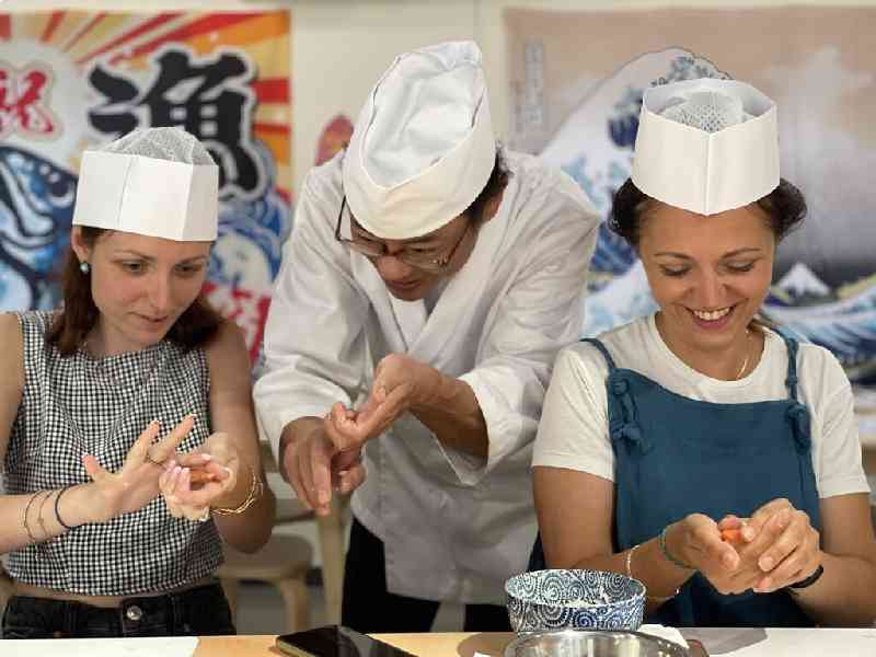Learn the art of sushi making in a private workshop