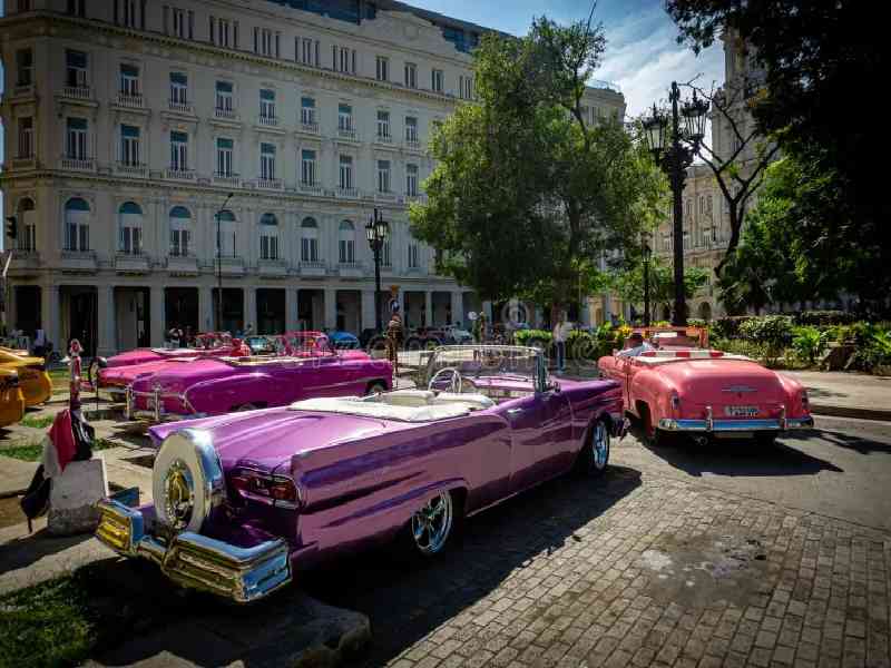 Ride through Havana’s historic streets in a classic vintage car.