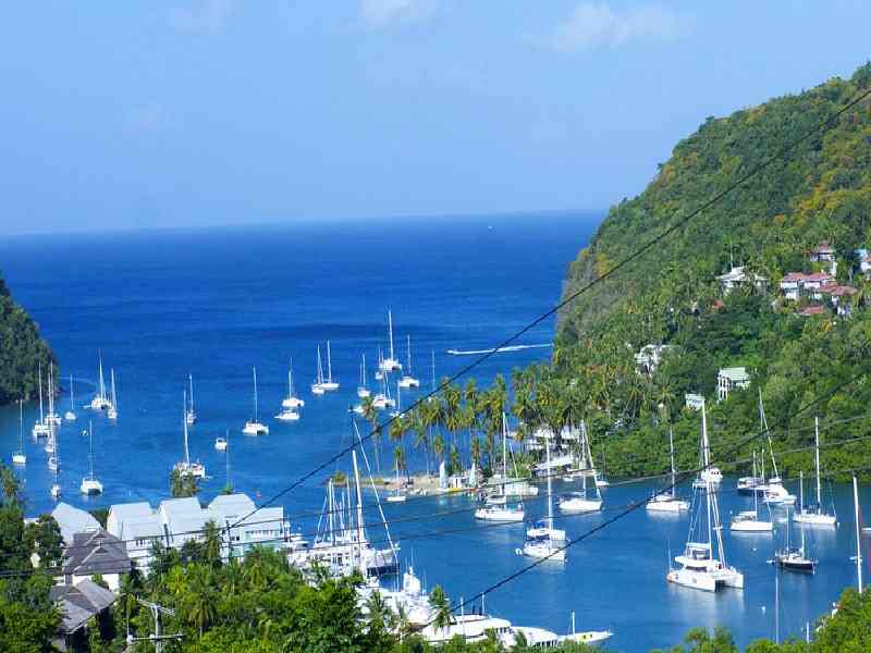 Snorkel in crystal-clear waters at Anse Cochon and Marigot Bay