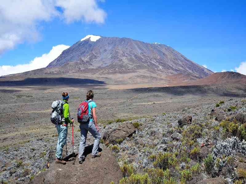 Head off on a scenic day hike of Mount Kilimanjaro