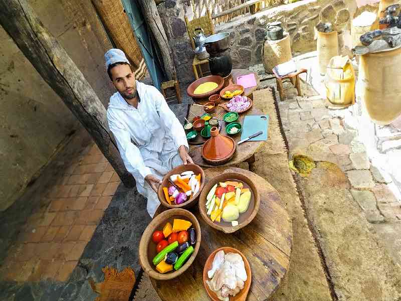 Enjoy a traditional meal with a Berber family in the Rif Mountains