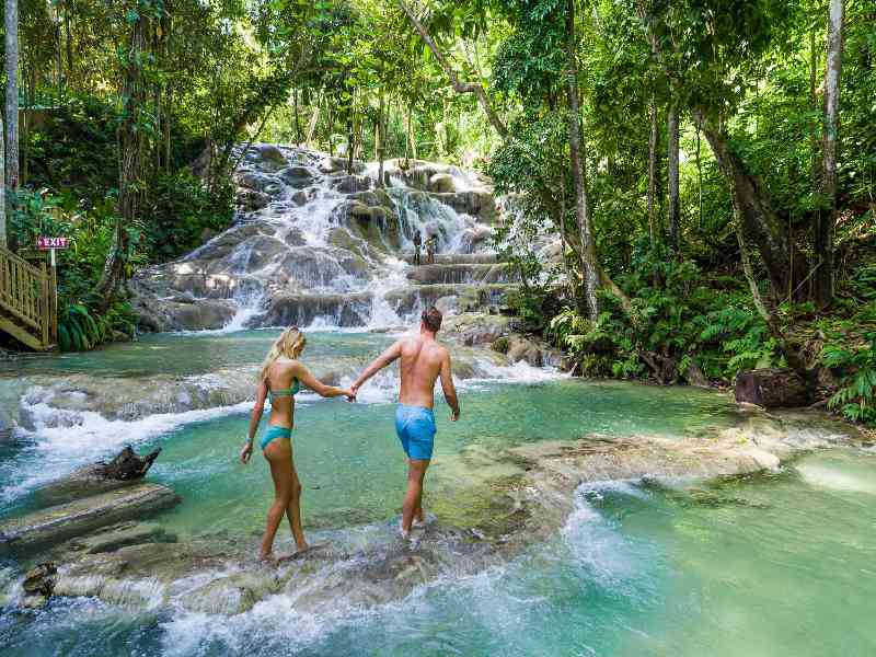 Climb the iconic Dunn’s River Falls and enjoy panoramic views