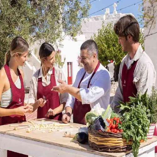 Experience authentic Italian culture with local wine tastings, Pugliese cooking classes, fresh seafood, and seaside nightlife. Experience authentic Italian culture with local wine tastings, Pugliese cooking classes, fresh seafood, and seaside nightlife.