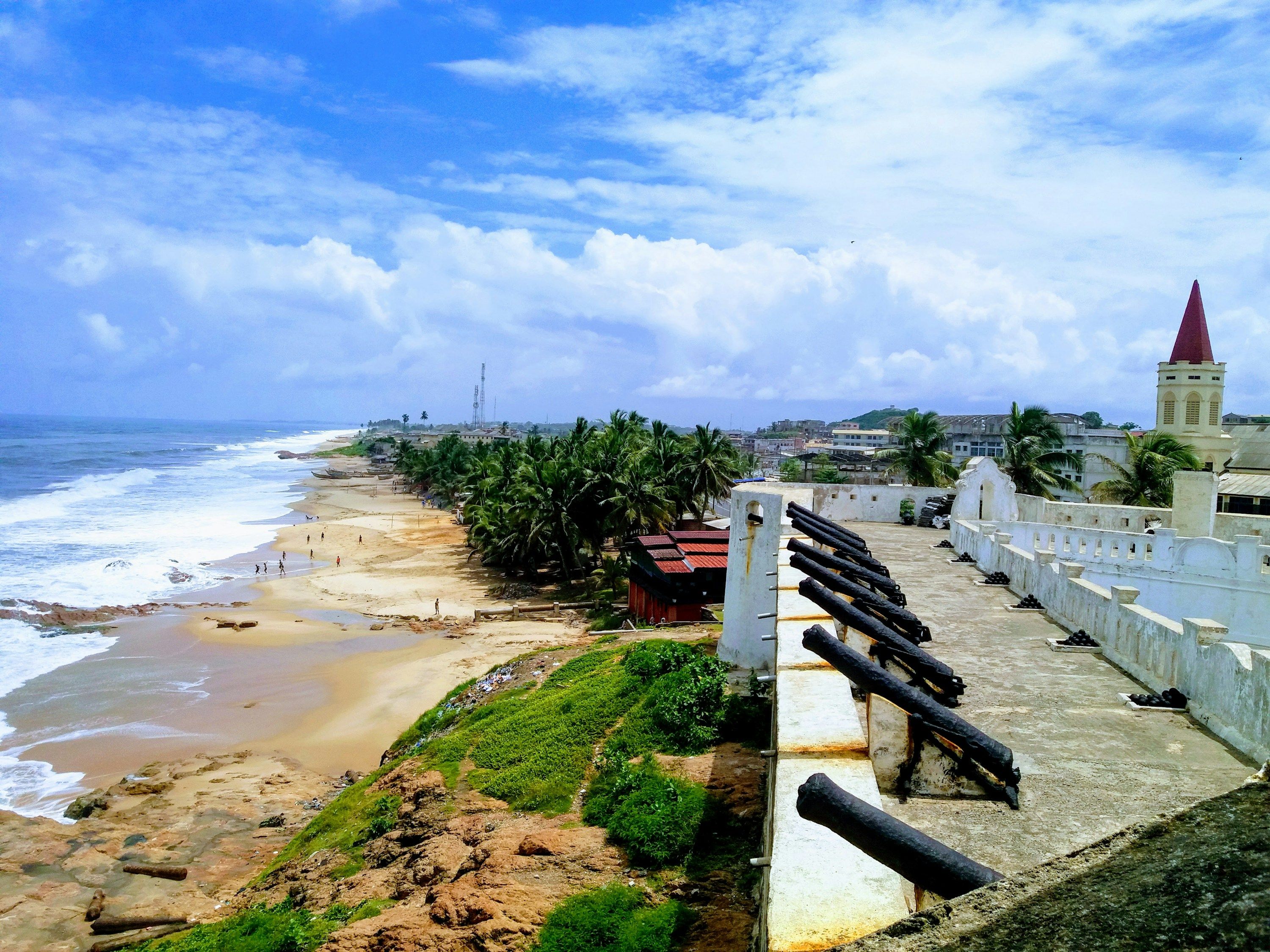 Ghana: playas y costas impresionantes