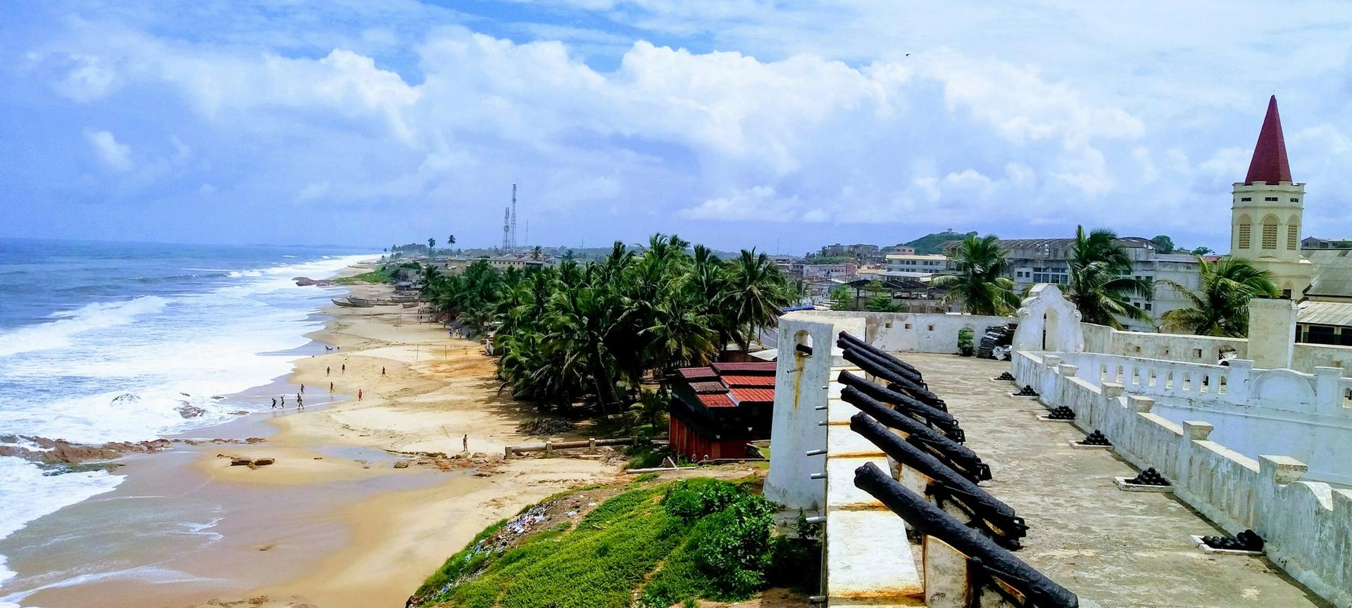 Ghana: playas y costas impresionantes Ghana: playas y costas impresionantes