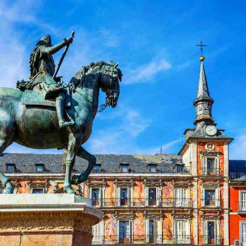 Explore Spain’s iconic cities, from Madrid’s lively plazas to Barcelona’s Gothic streets and seaside charm. Explore Spain’s iconic cities, from Madrid’s lively plazas to Barcelona’s Gothic streets and seaside charm.