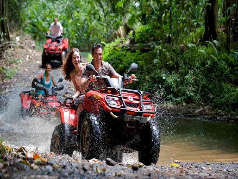 Experience an adrenaline-filled day in the Dominican Republic with ATV rides, ziplining, horseback riding, and waterfall adventures all in one tour.