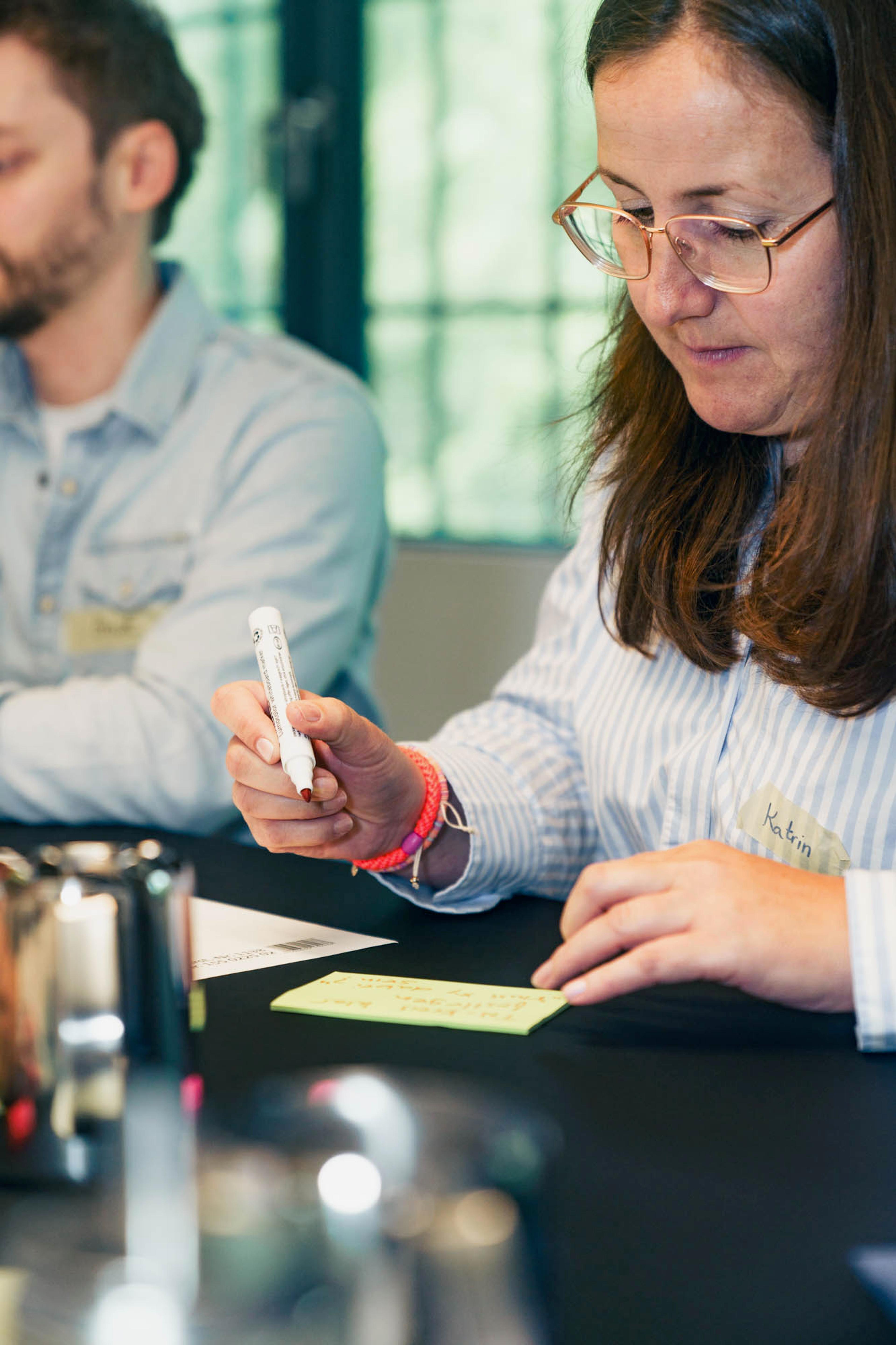 Seminarteilnehmer im tdlc Workshop