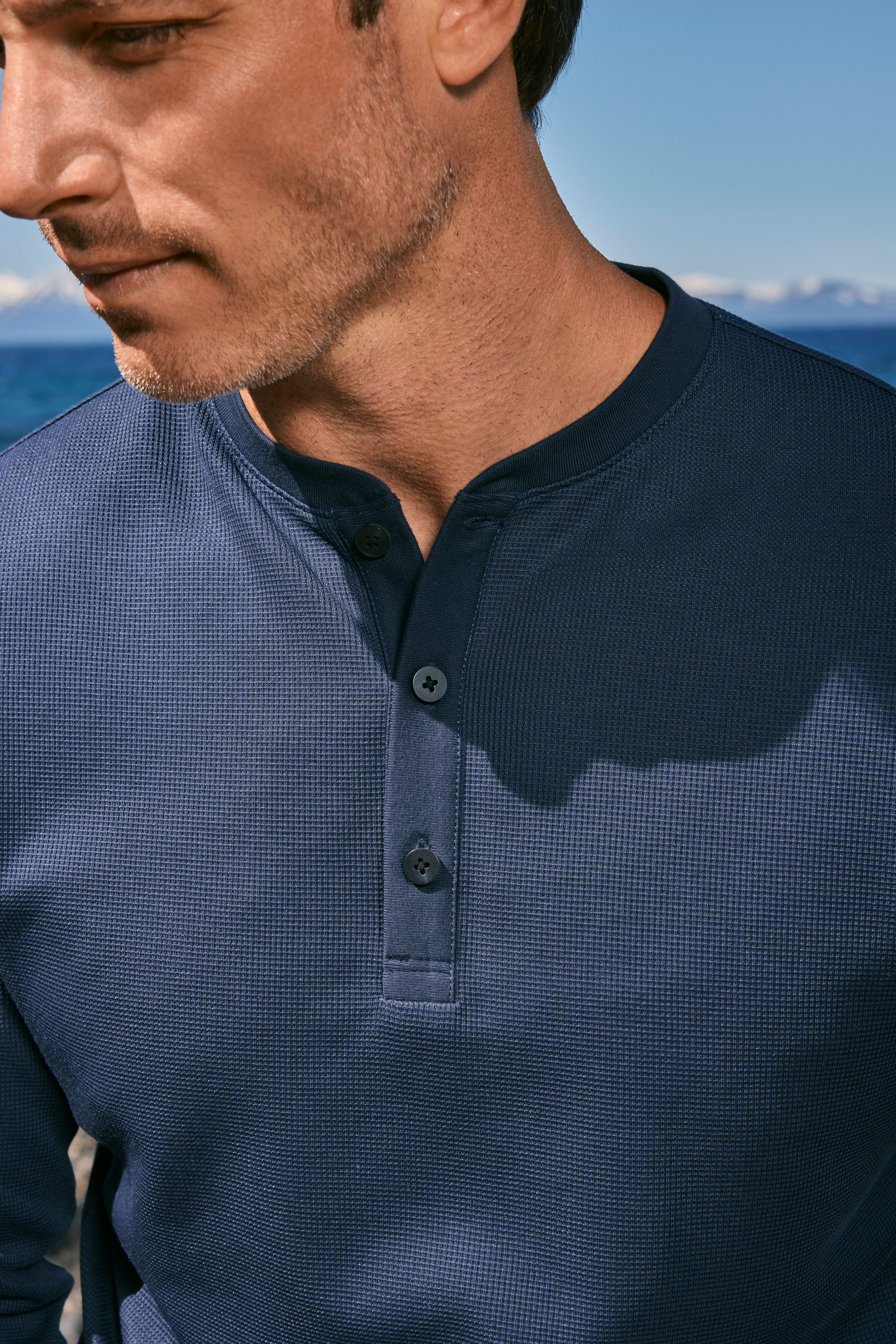 Mizzen man looking great at a photo shoot.