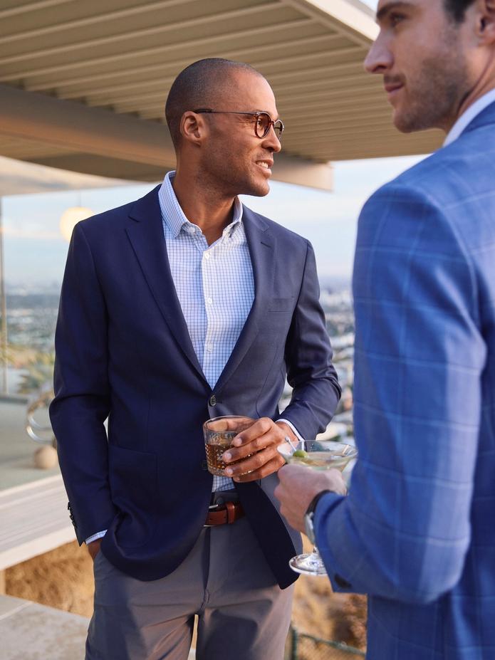 Mizzen man looking great at a photo shoot.