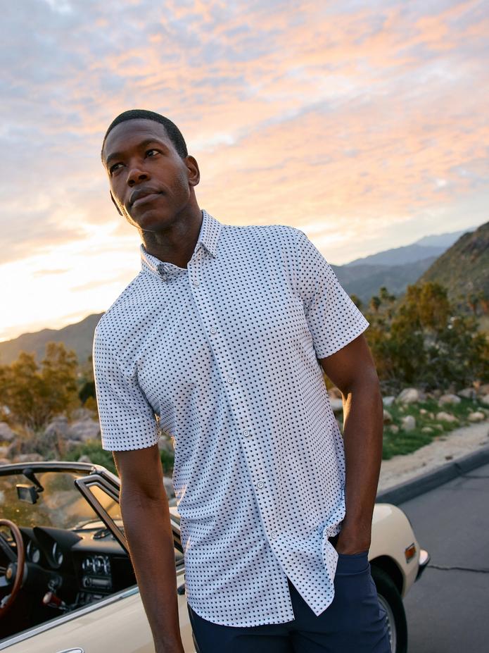 Mizzen man looking great at a photo shoot.