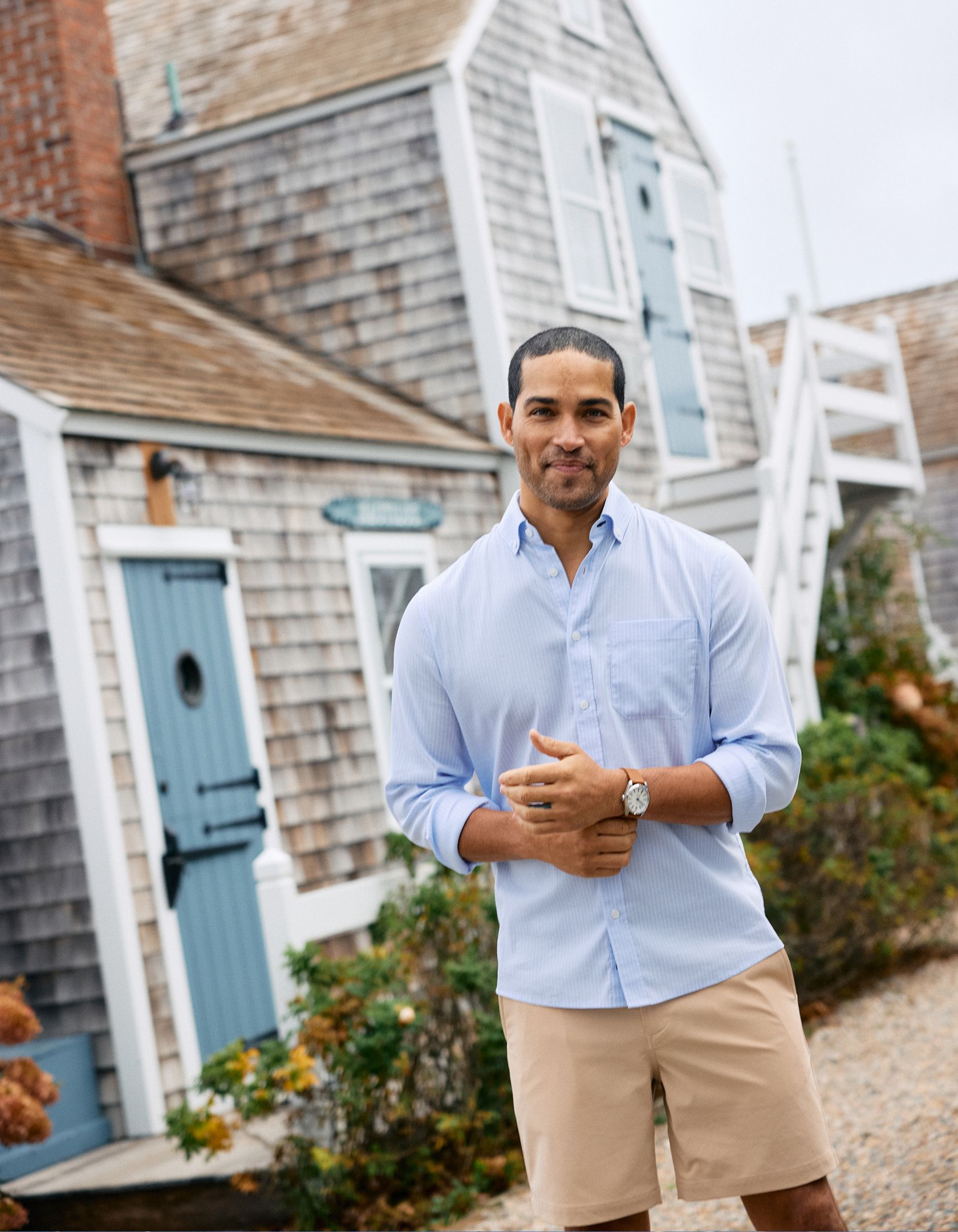 Mizzen man looking great at a photo shoot.