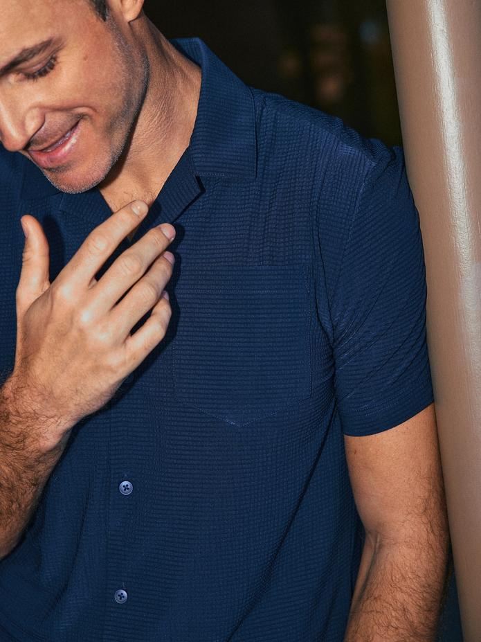 Mizzen man looking great at a photo shoot.